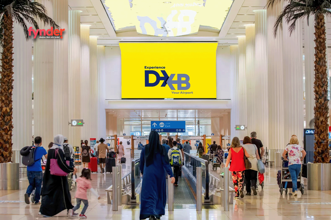 This is an image of Dubai DXB airporrt